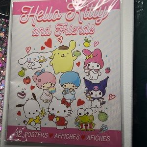Sanrio | Hello Kitty and Friends | 12 Poster Book